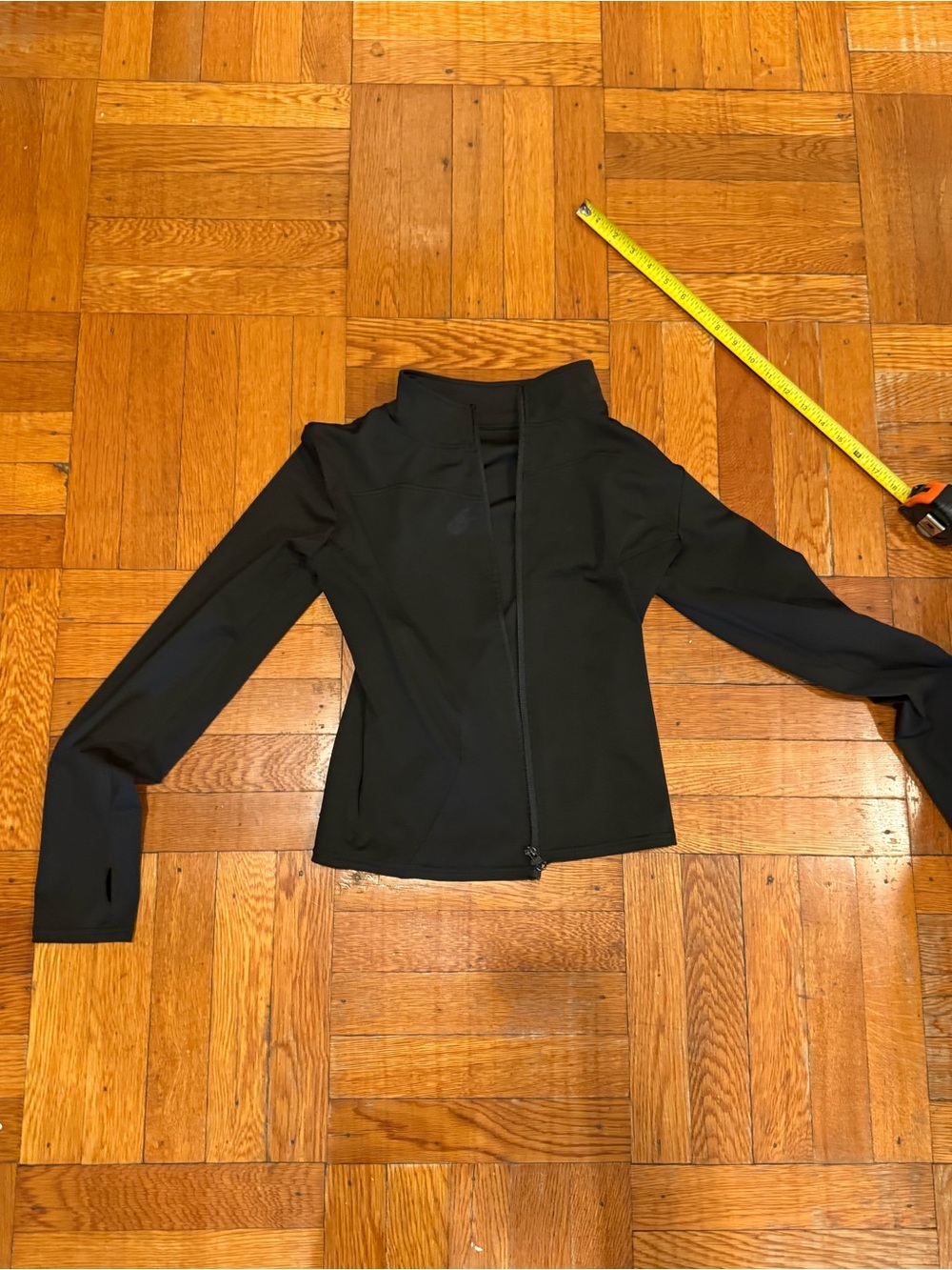 ALO Yoga Black Zip Utility Jacket